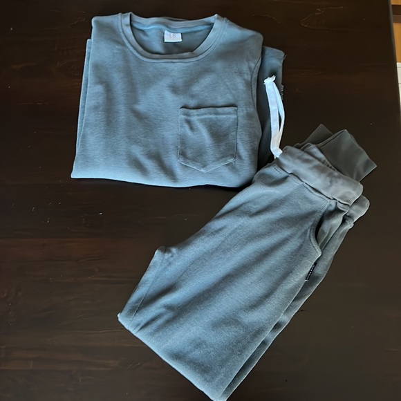 Little Bipsy Other - Little Bipsy Pewter Jogger Set